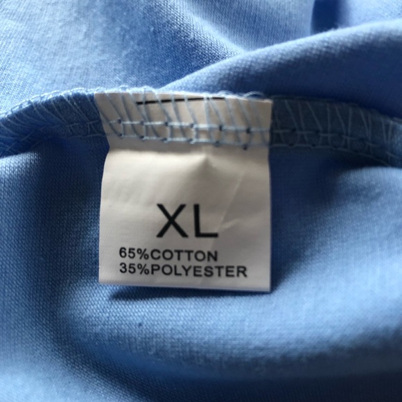 Honeymooning’ Women’s XL Azure Blue T-Shirt Perfect Honeymoon Attire - Picture 6 of 9